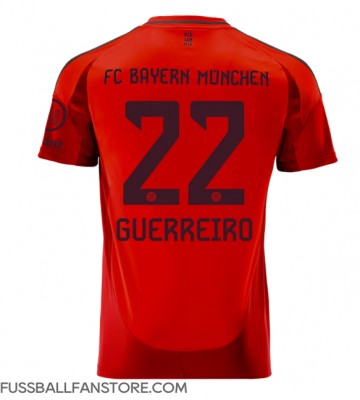 Bayern Munich Raphael Guerreiro #22 Replik Heimtrikot 2024-25 Kurzarm